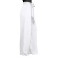 Summer Mid-Waist Harem Pants Waist Belt Bowtie Fashion Women Trousers